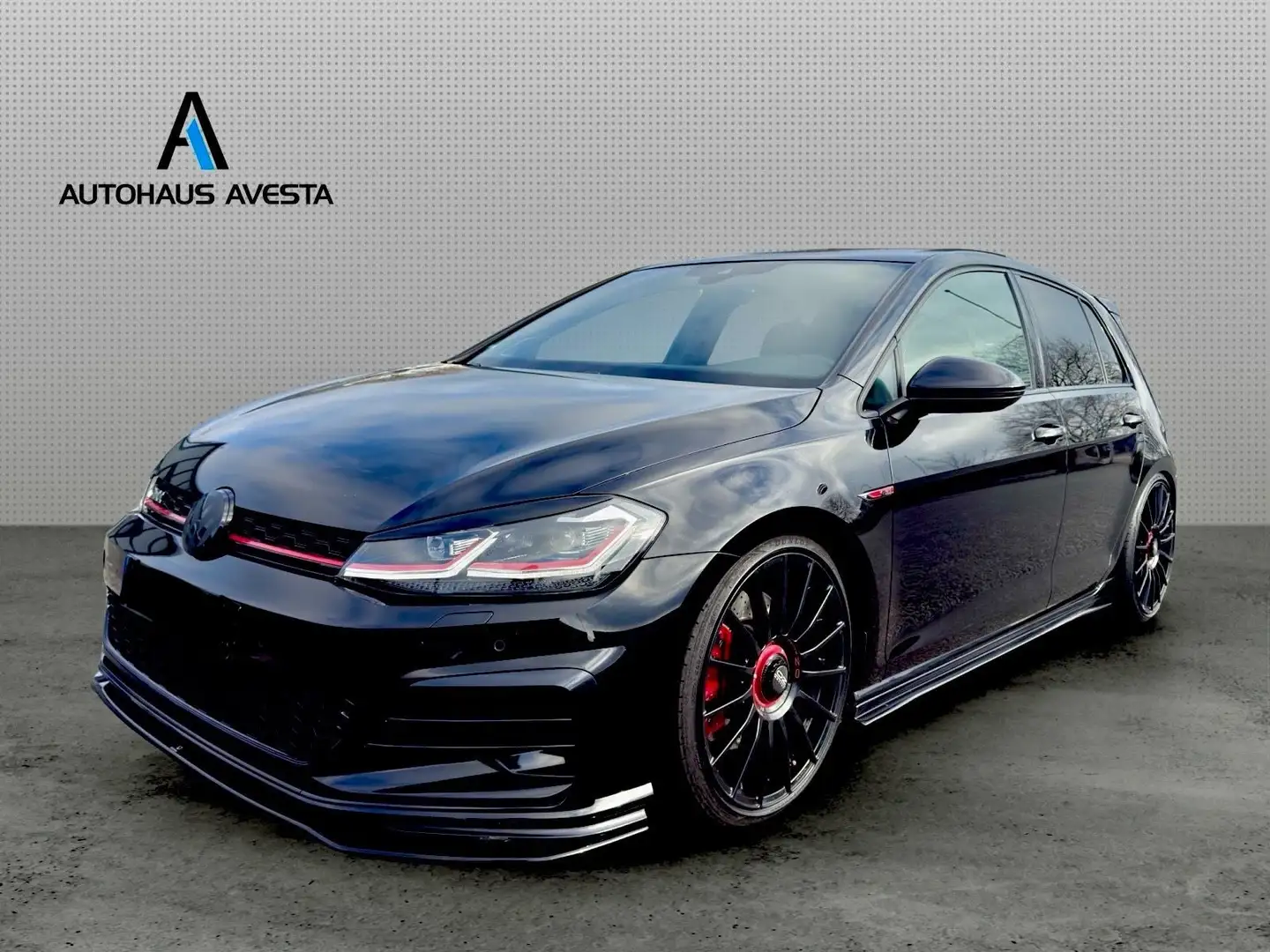 Volkswagen Golf GTI PERFORMANCE/ KW V3/ 430PS/HJS /OZ /VOLL Schwarz - 1