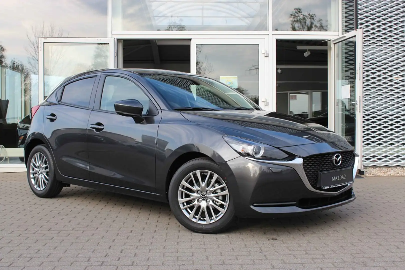 Mazda 2 Kizoku RFK Freisprech Tempomat Sitzehizg Klimaaut Grau - 2