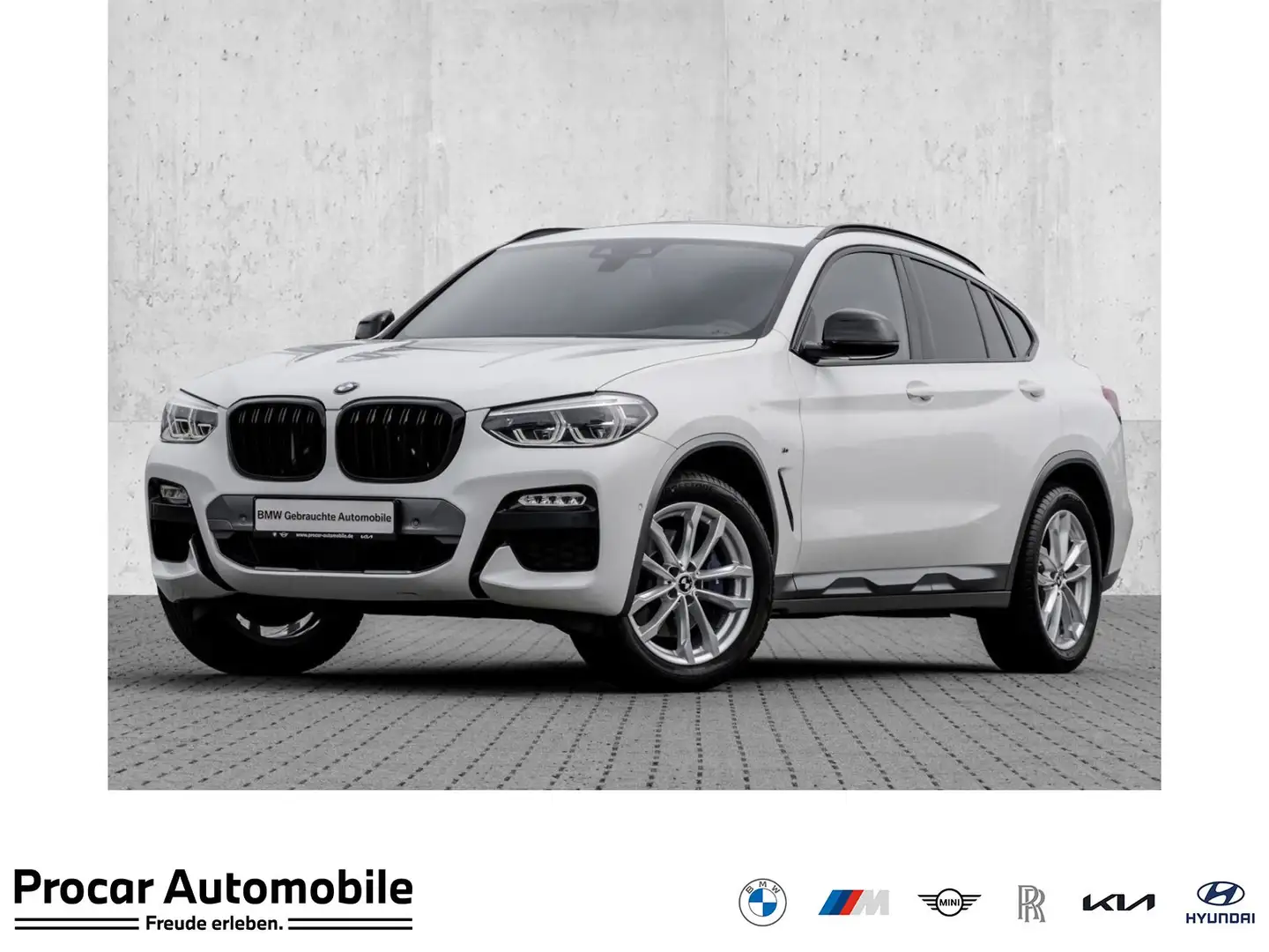 BMW X4 xDrive25d M SPORT X+PANO+ACC+HuD+HiFi+DA+PA Bianco - 1