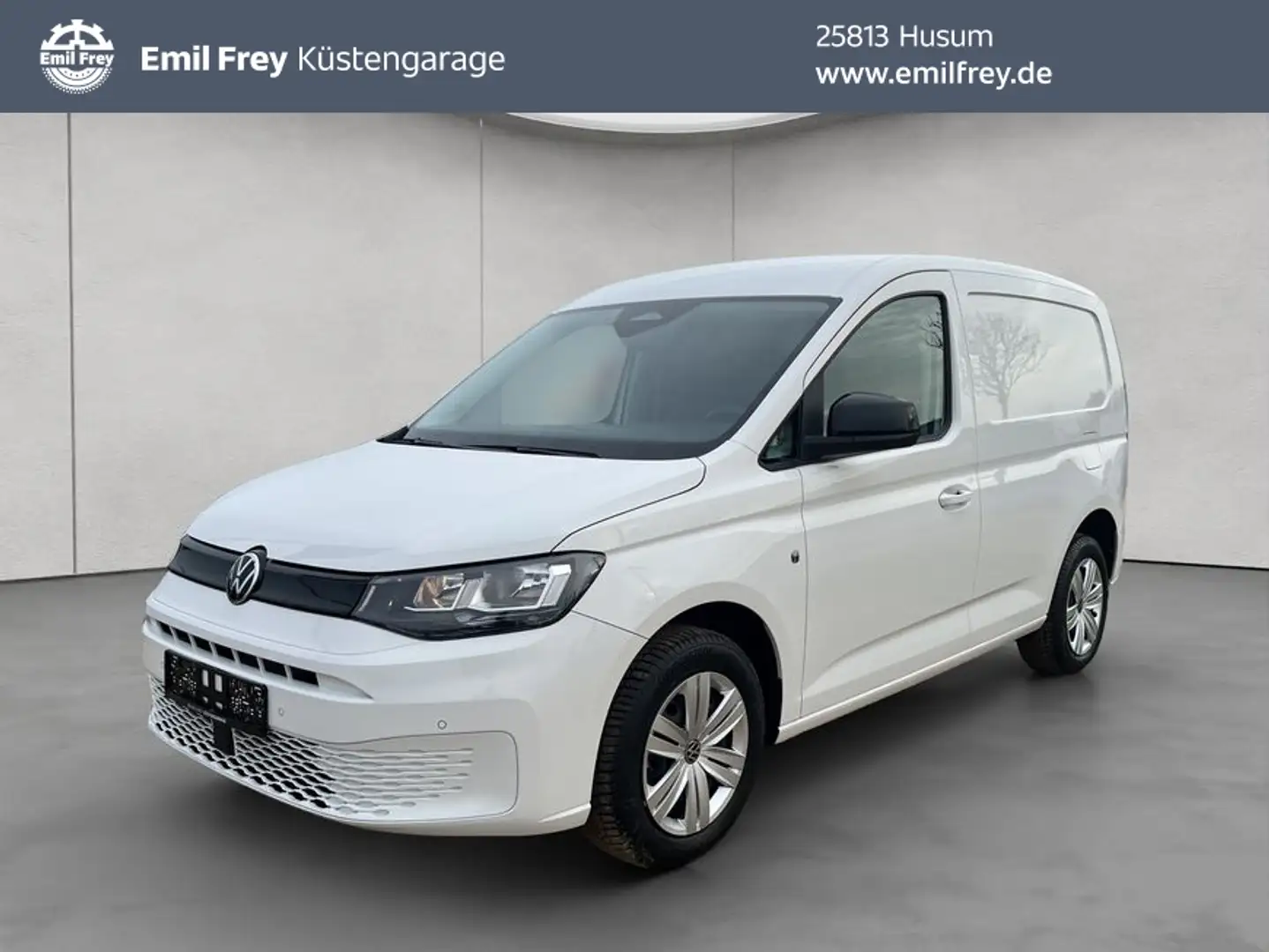 Volkswagen Caddy Cargo 2,0 l TDI DSG AHK PDC Sitzhzg Klima Blanc - 1