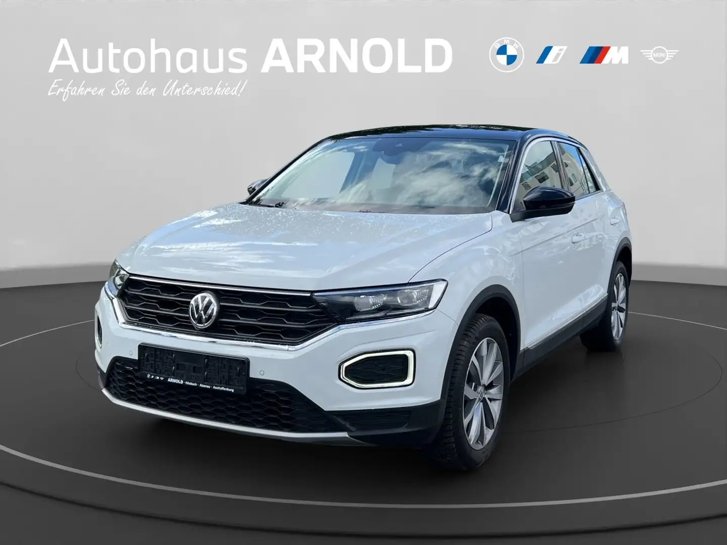 Volkswagen T-Roc 1.0 TSI Style LED AHK Navi Weiß - 1