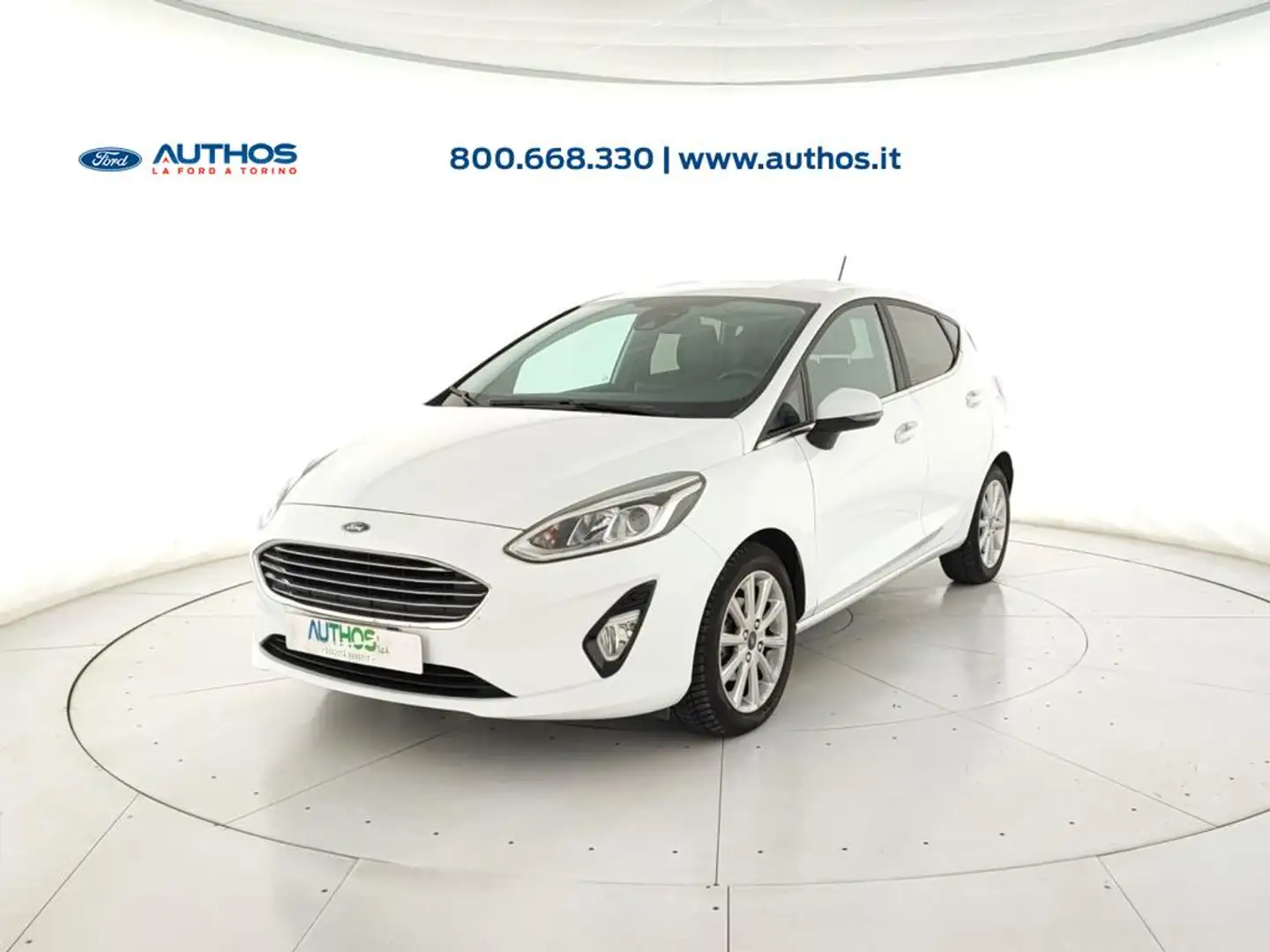 Ford Fiesta 5p 1.5 ecoblue Titanium 85cv s&s my20.25 Bianco - 1