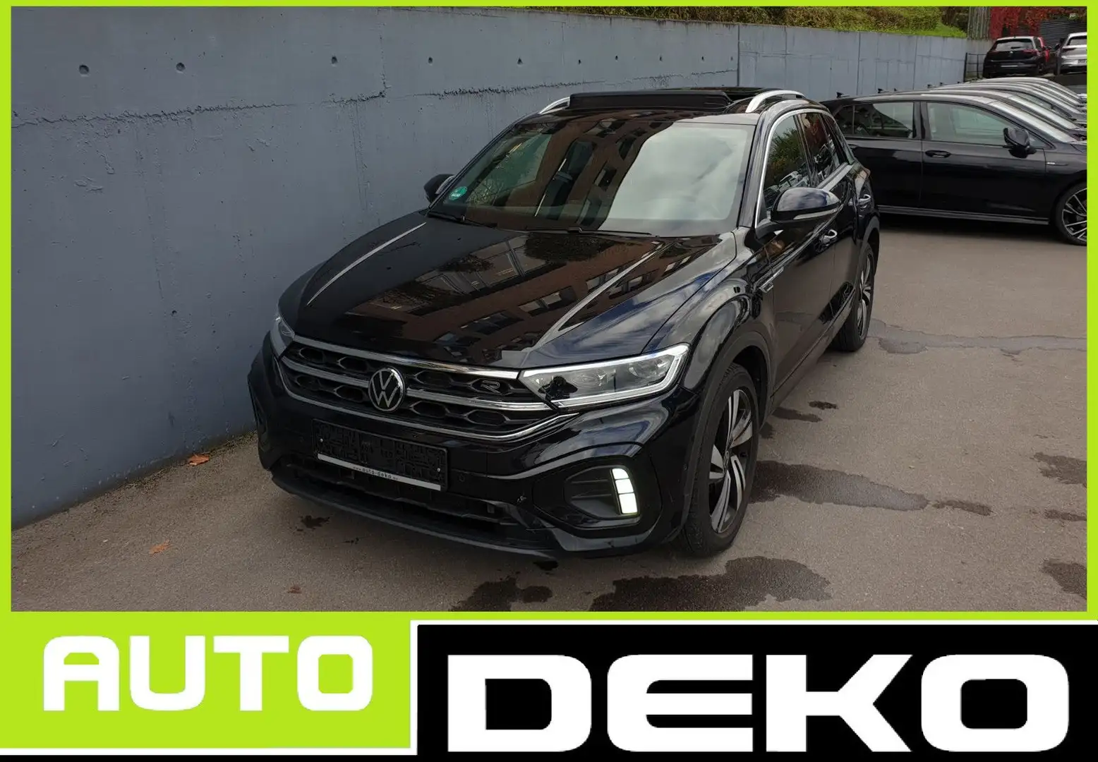 Volkswagen T-Roc 1.5 TSI DSG 3 x R-Line Pano/Virtual/K-less Noir - 1