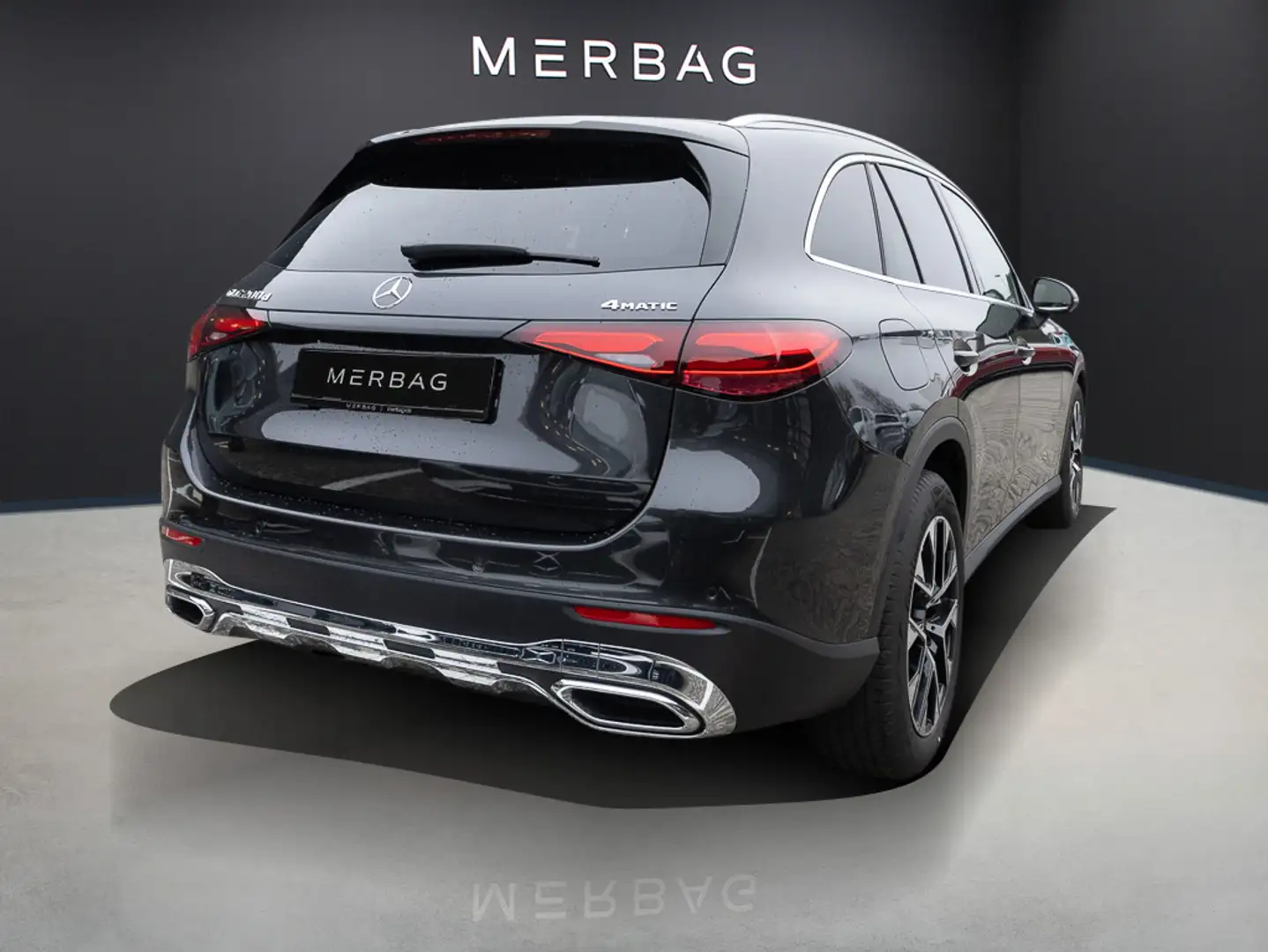 Mercedes-Benz GLC 200 d 4MATIC ACC AHK LED Navi SHZ Winterp. Gris - 2