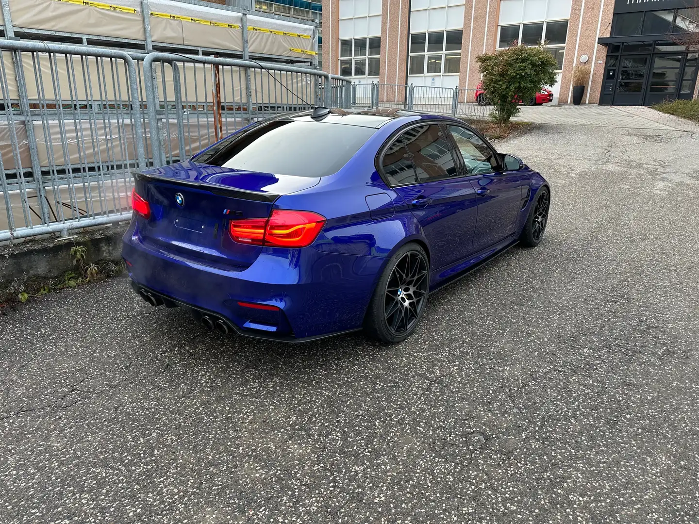BMW M3 DKG Competition Bleu - 2