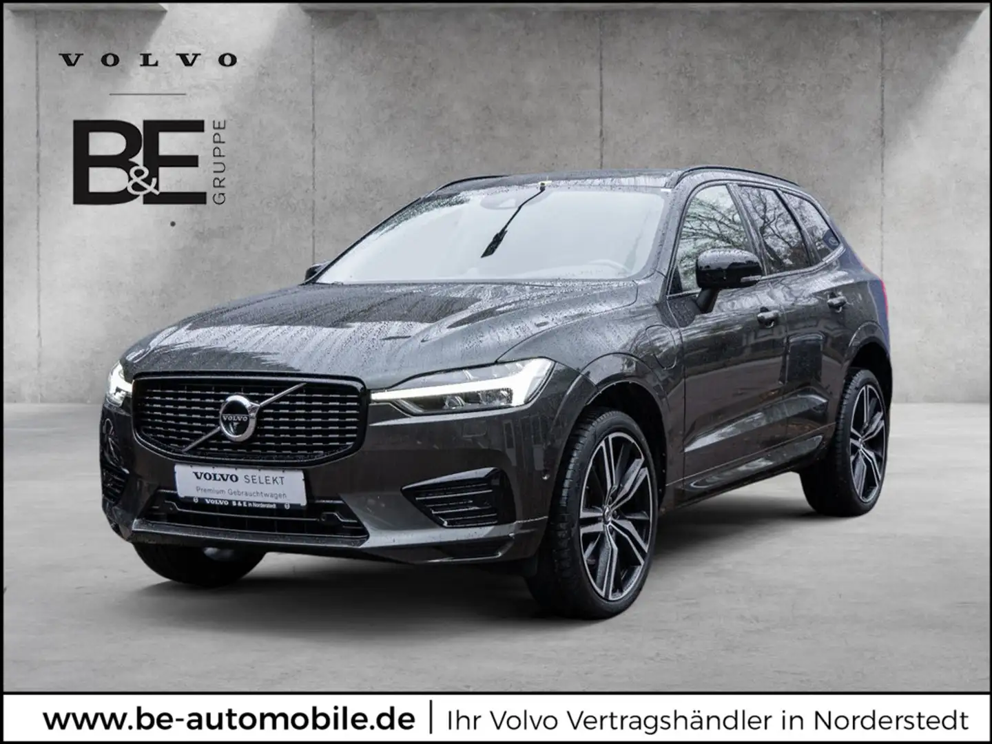 Volvo XC60 T6 AWD R-Design Plug-In Hybrid AHK | B&W | LUFTFAHRWERK | ACC | PANORAMA Grau - 1