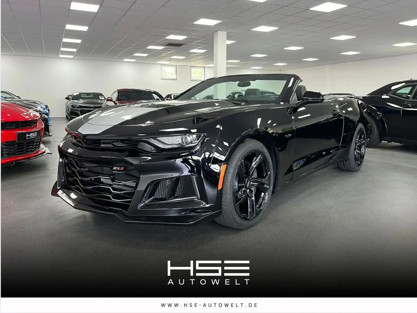 Chevrolet Camaro SS Cabrio *6,2l V8 RECARO / ZL1 / AUT* Schwarz - 1