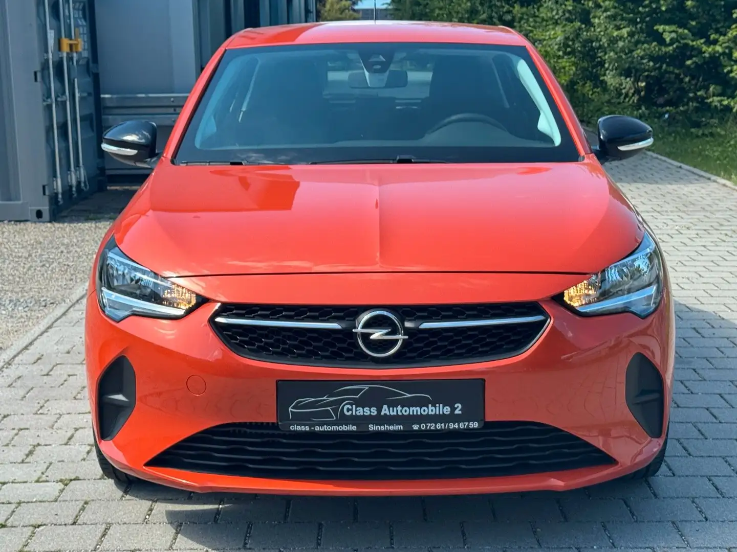 Opel Corsa F Edition/MFL/KLIMA/TEMPOMAT Arancione - 2