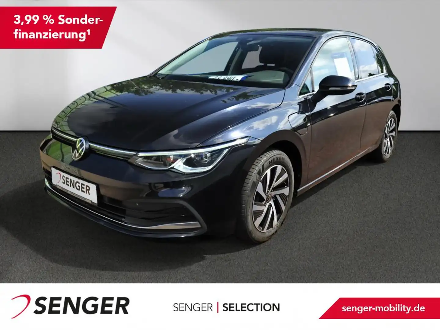 Volkswagen Golf VIII 1.4 eHybrid Style Navi Matrix Standhzg Schwarz - 1