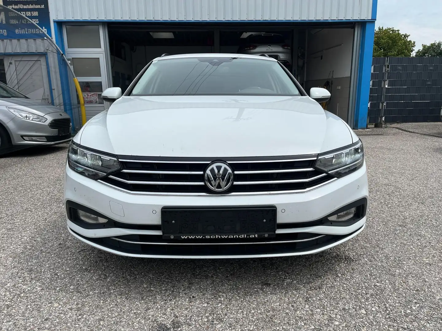 Volkswagen Passat Variant Business 2,0 SCR TDI DSG LED-ACC-AHK Blanco - 2