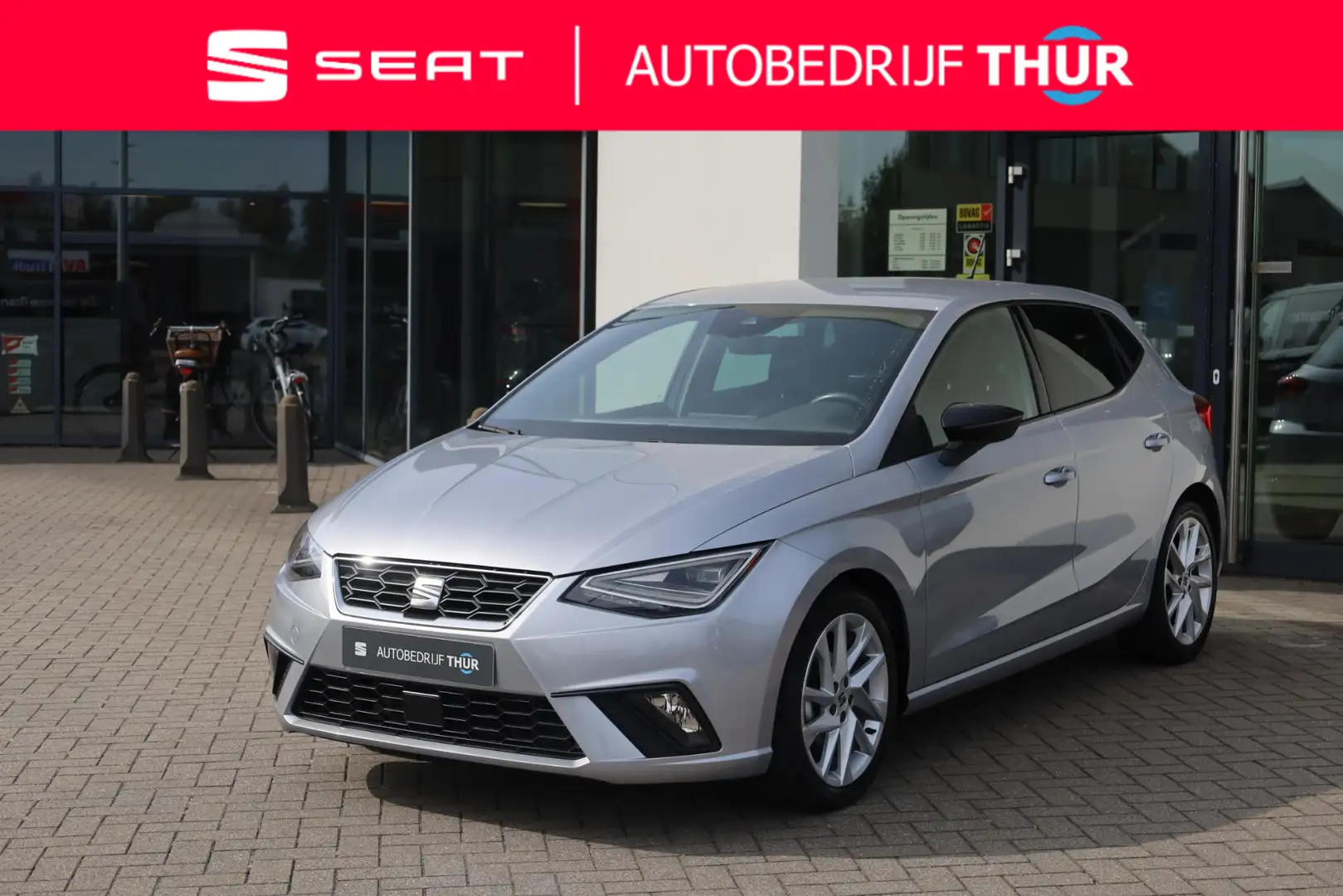 SEAT Ibiza 1.0 EcoTSI FR navigatie grootbeeld leder alcantara Zilver - 1