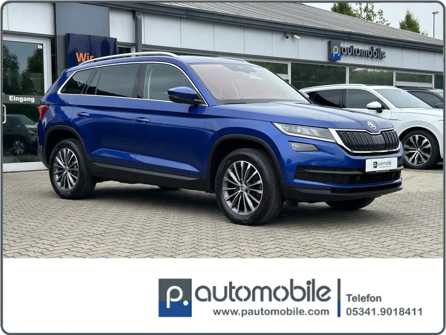 Skoda Kodiaq 2.0 TDI DSG Style 4x4 *ACC*VC*AHK*LED* Azul - 1