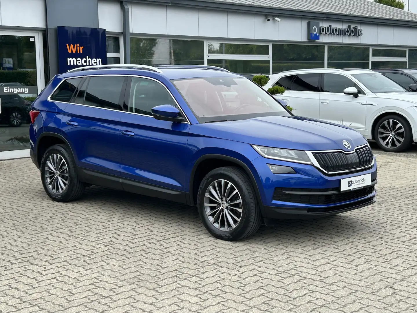 Skoda Kodiaq 2.0 TDI DSG Style 4x4 *ACC*VC*AHK*LED* Azul - 2