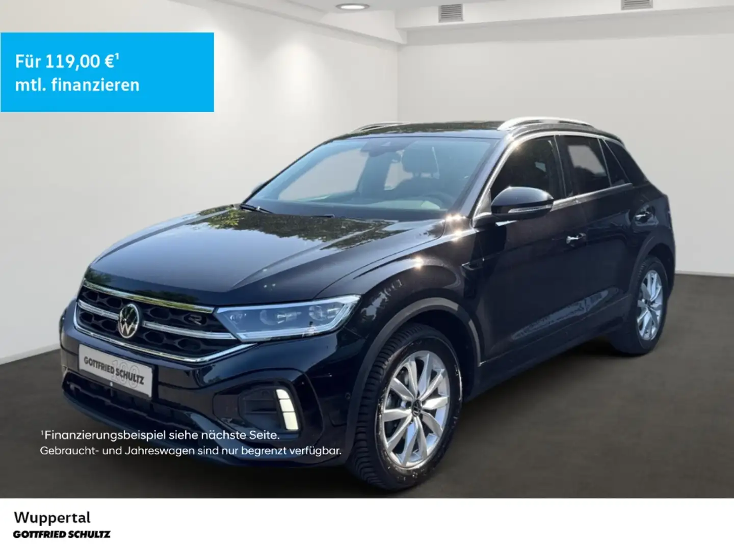 Volkswagen T-Roc 1.5 TSI R-Line DSG LED ACC SHZ PDC LM Schwarz - 1
