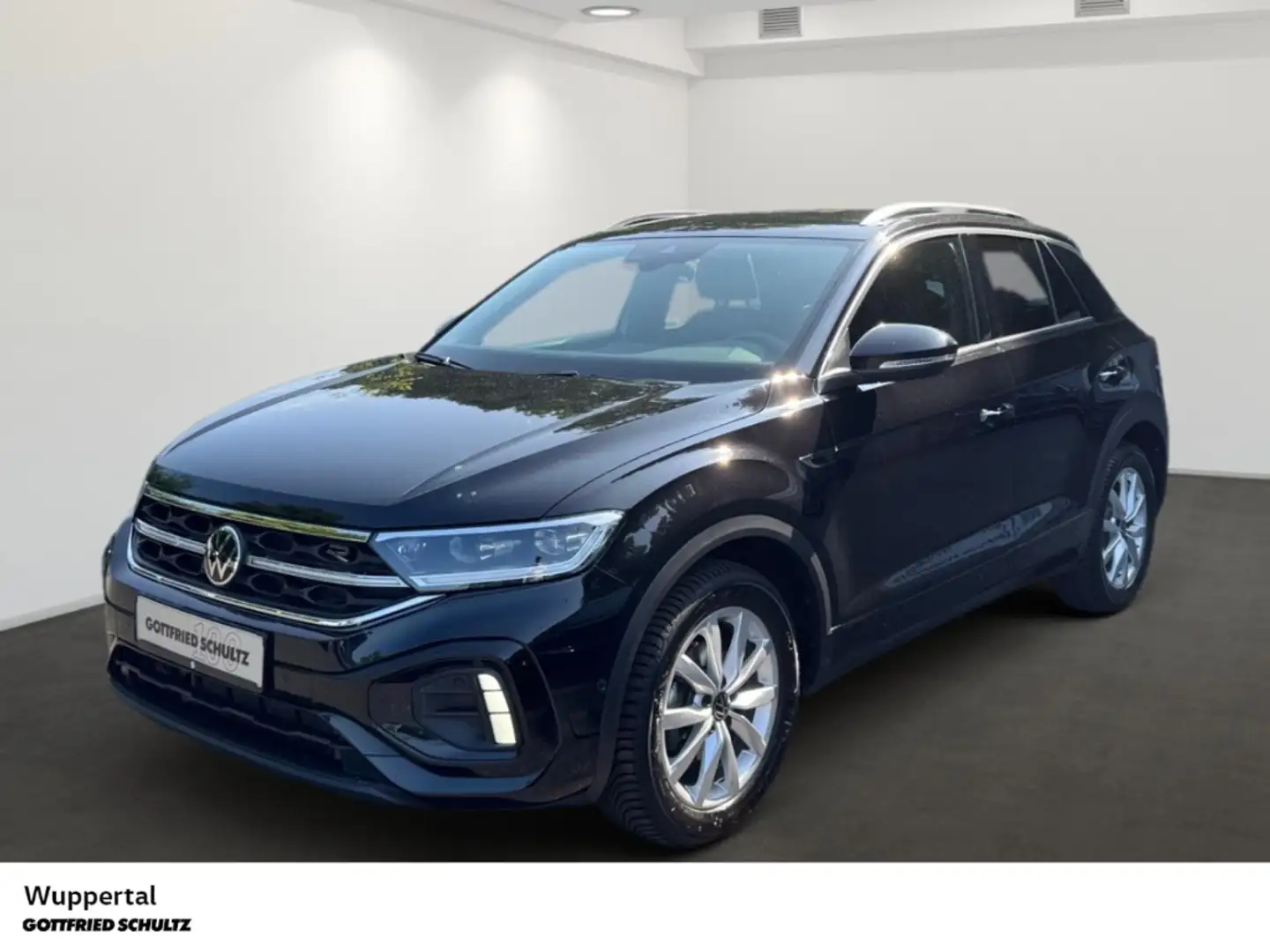 Volkswagen T-Roc 1.5 TSI R-Line DSG LED ACC SHZ PDC LM Schwarz - 1