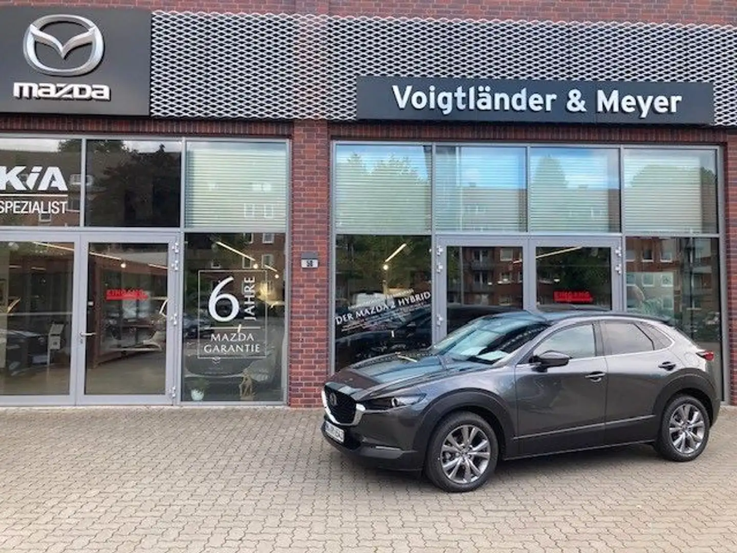 Mazda CX-30 2.5L 140ps Exclusive-line Automat. 360°Kam Grau - 1