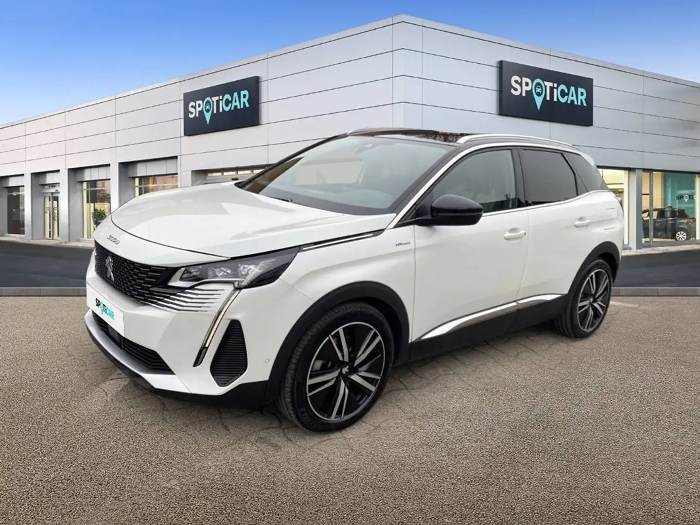 Peugeot 3008 Hybrid 225 e-Auto8  Pack GT Blanc - 1