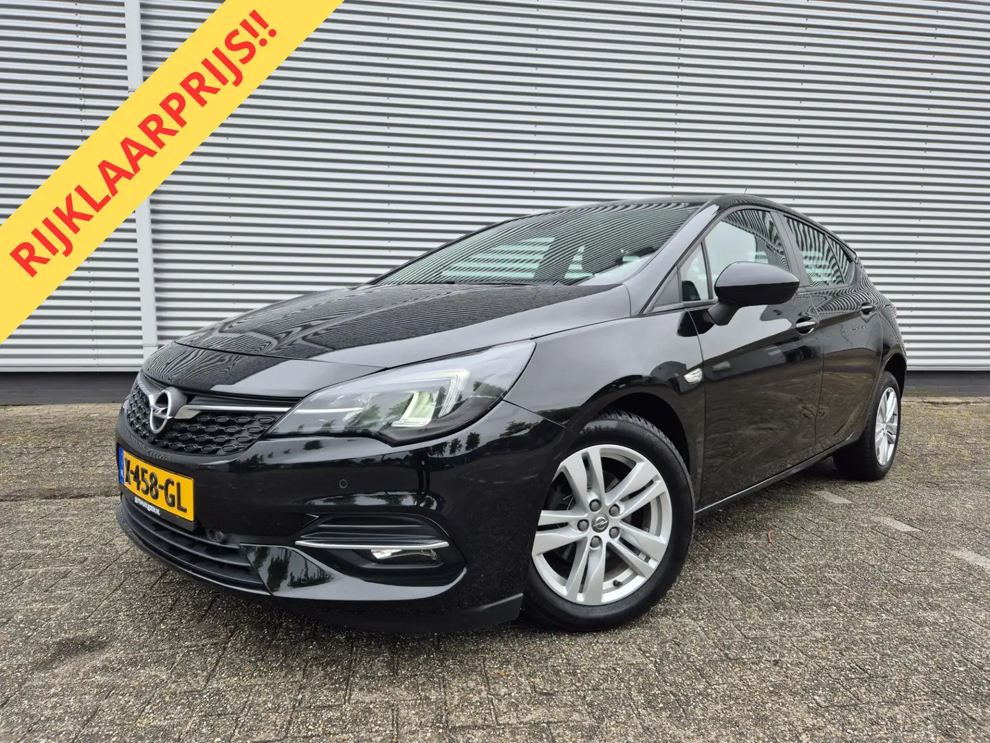 Opel Astra 1.4 Business Automaat, airco,cruise,navigatie/acht Zwart - 1