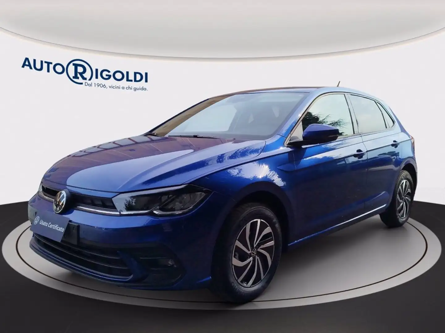 Volkswagen Polo 1.0 tsi life 95cv dsg Bleu - 1