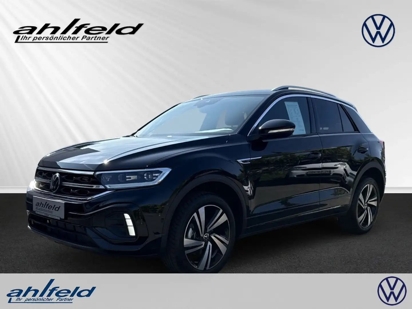 Volkswagen T-Roc R-Line 1.5 TSI DSG APP LM LED-PLUS ACC SHZ KAMERA Noir - 1