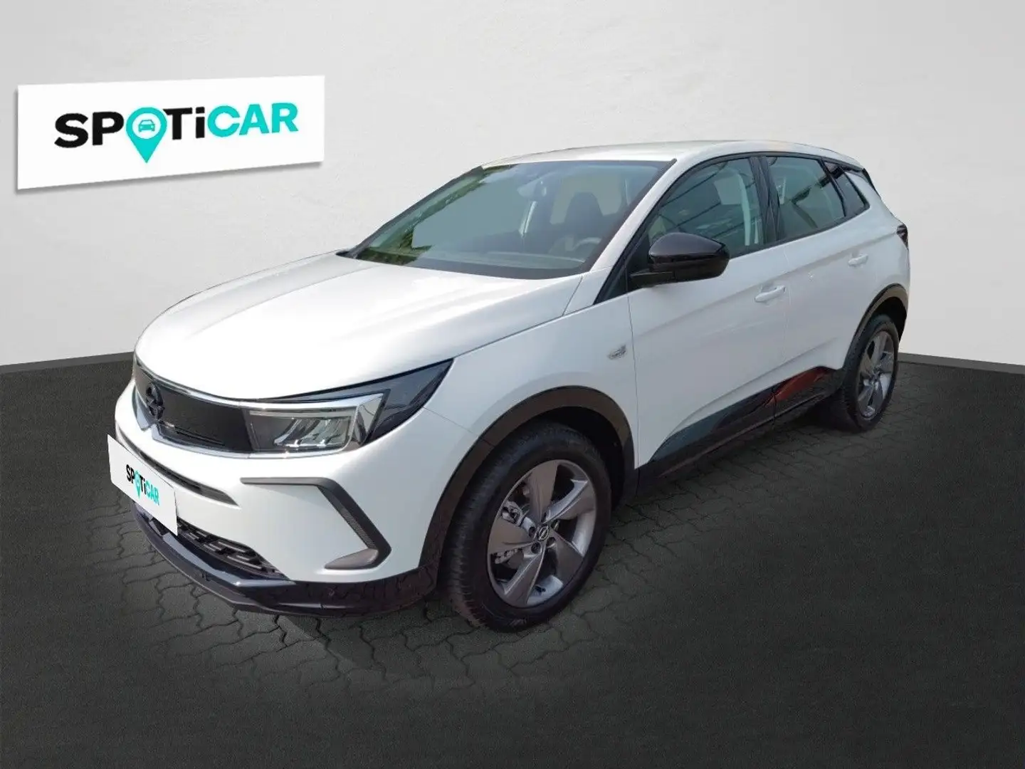 Opel Grandland X Grandland GS 1.2 Turbo AT8,AHK,360° Kam.,Tot-Win Weiß - 1