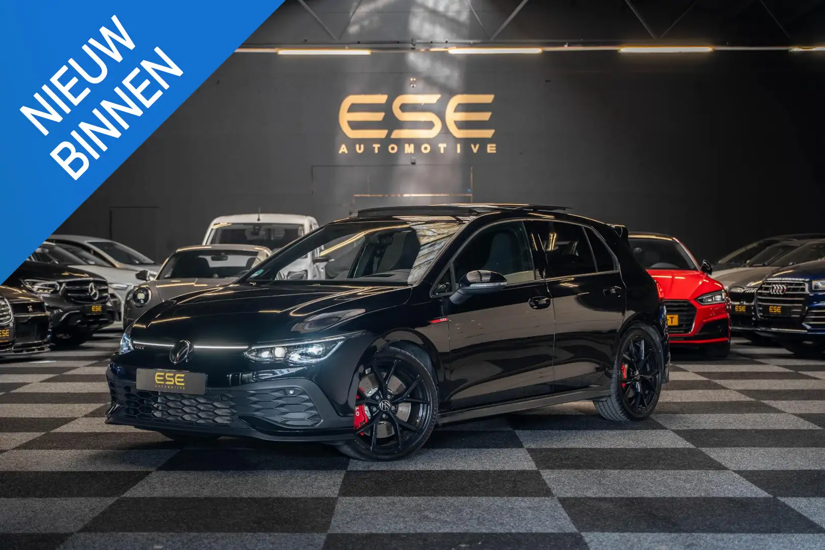 Volkswagen Golf GTI 2.0 TSI Clubsport | Pano | H&K | HUD | ACC Zwart - 1