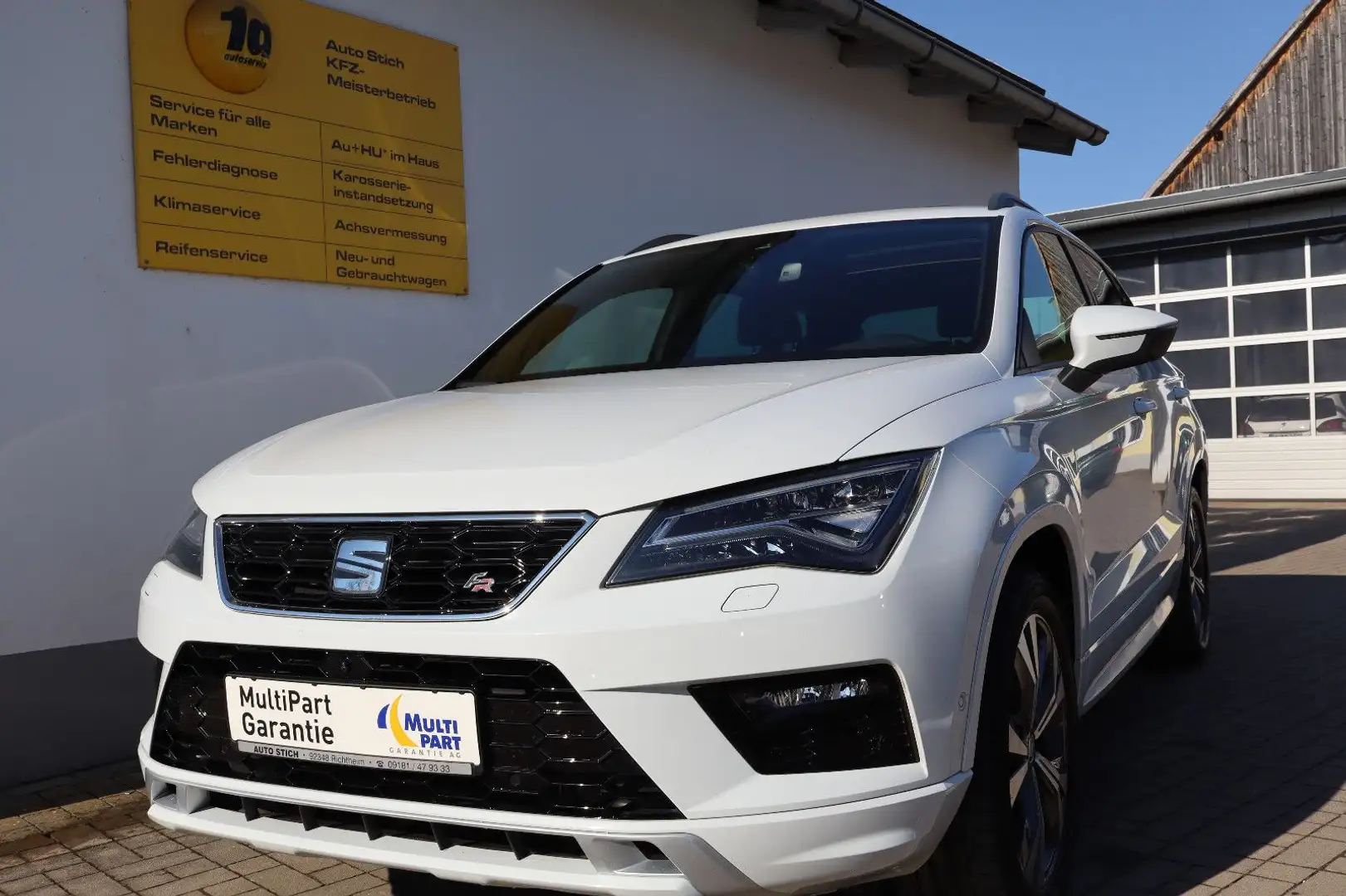 SEAT Ateca FR 4Drive PANO/ACC/LED/360°/Full-Link... Weiß - 2