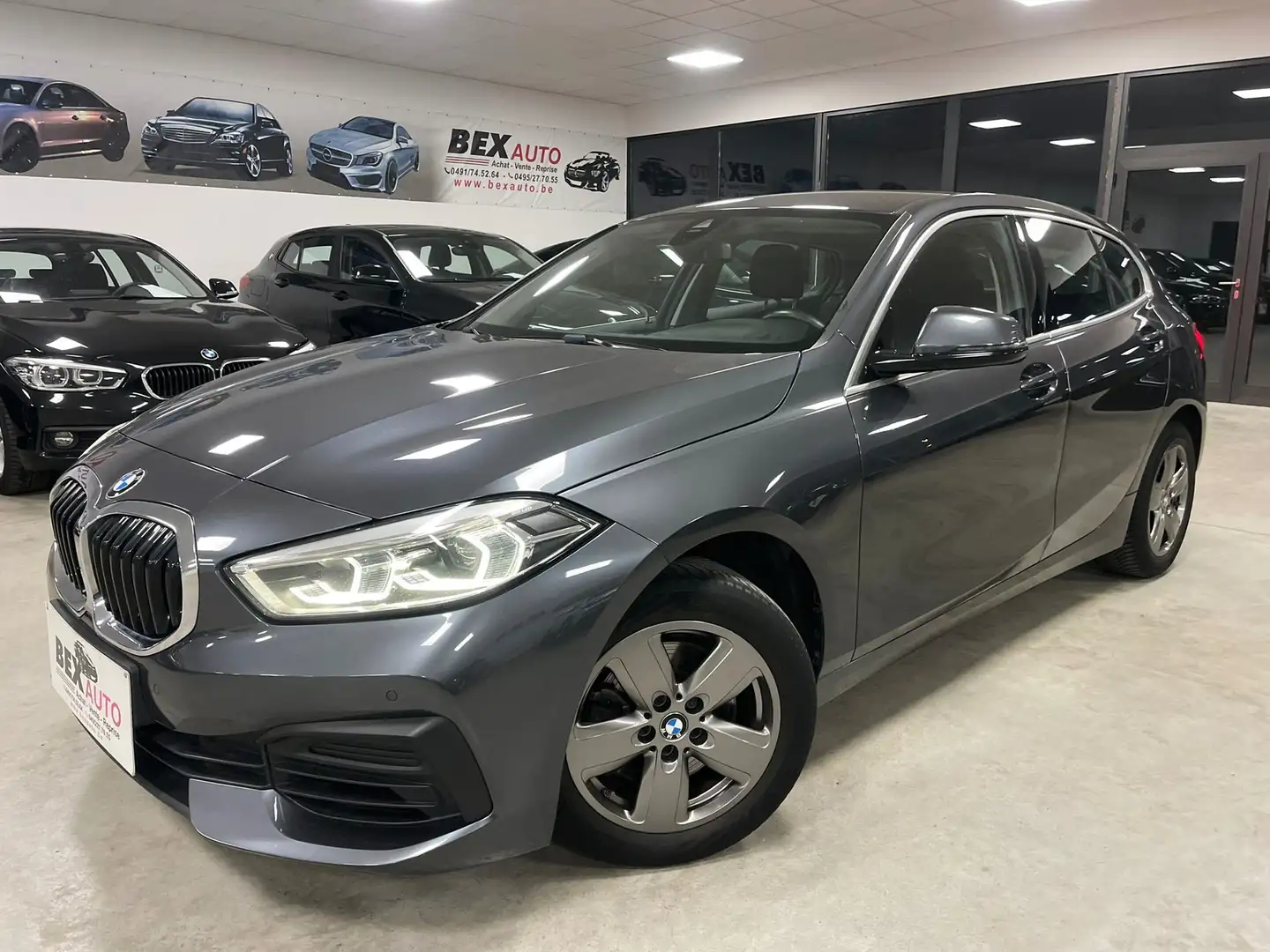 BMW 116 i*70000KM*1ERPROP*GARANTIE*NEWLIFT*GPSPRO*CLIM* Gris - 1