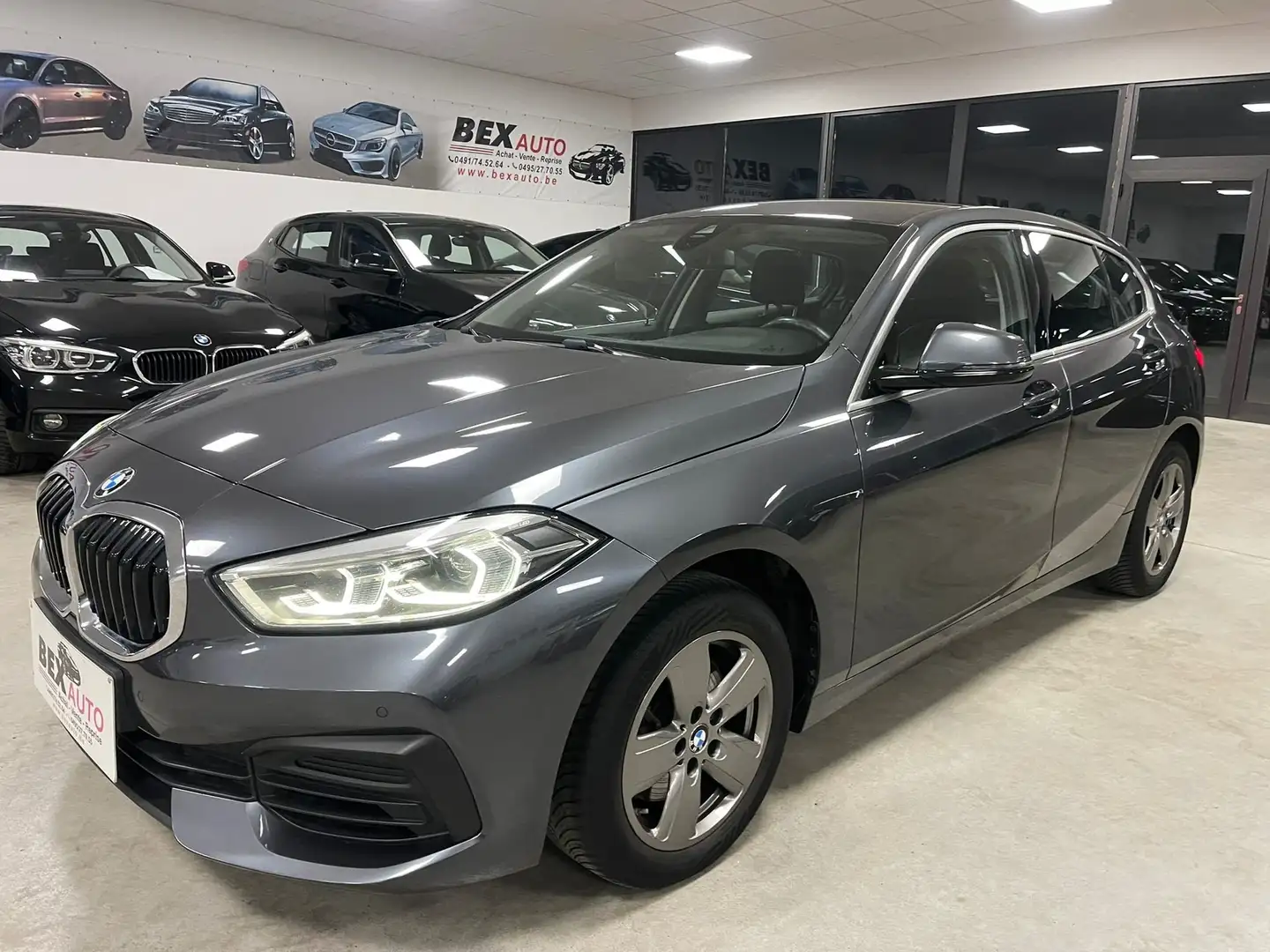 BMW 116 i*70000KM*1ERPROP*GARANTIE*NEWLIFT*GPSPRO*CLIM* Gris - 2