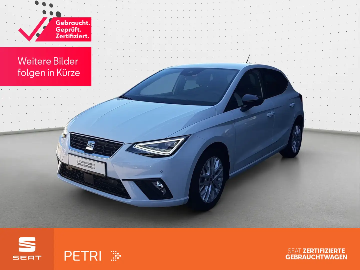 SEAT Ibiza 1.0 TSI DSG FR 85kW*Navi*Kamera*Keyless*Di Weiß - 1