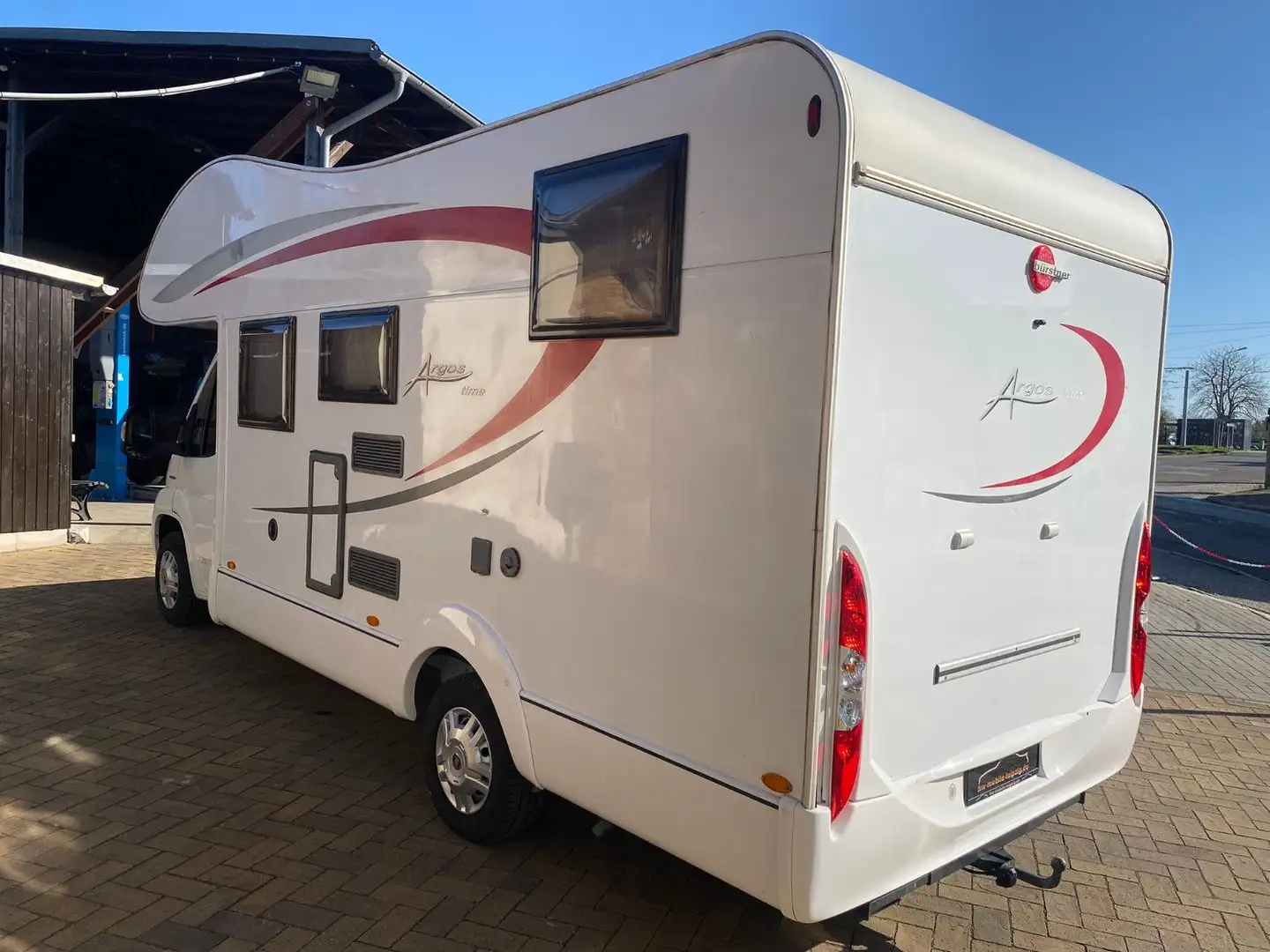Bürstner Argos Time A670 (Fiat Ducato) Alkoven Küche Bad Bianco - 2