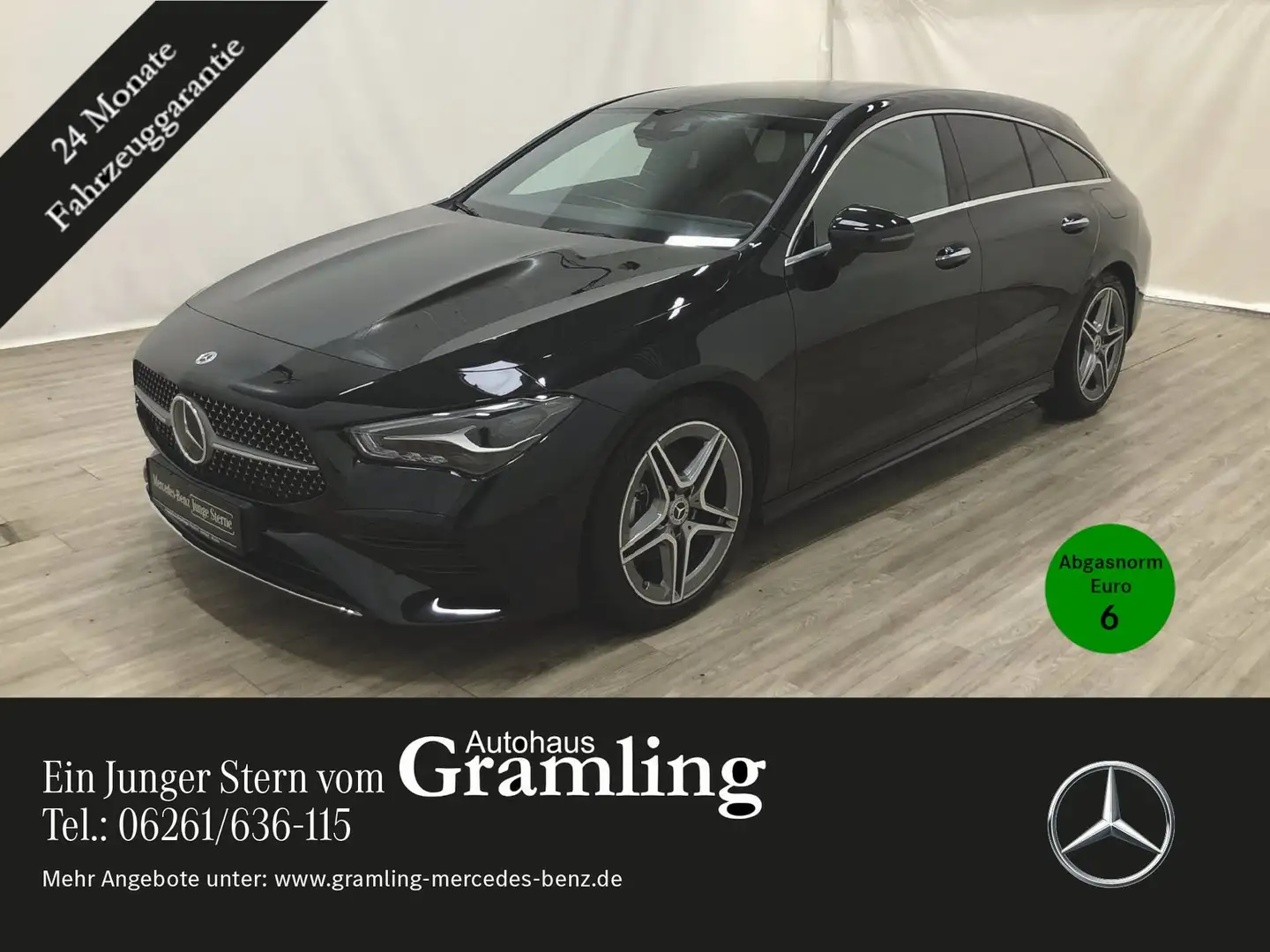 Mercedes-Benz CLA 180 SB AMG Distro*AHK*Kamera*LED*Ambientebel Schwarz - 1
