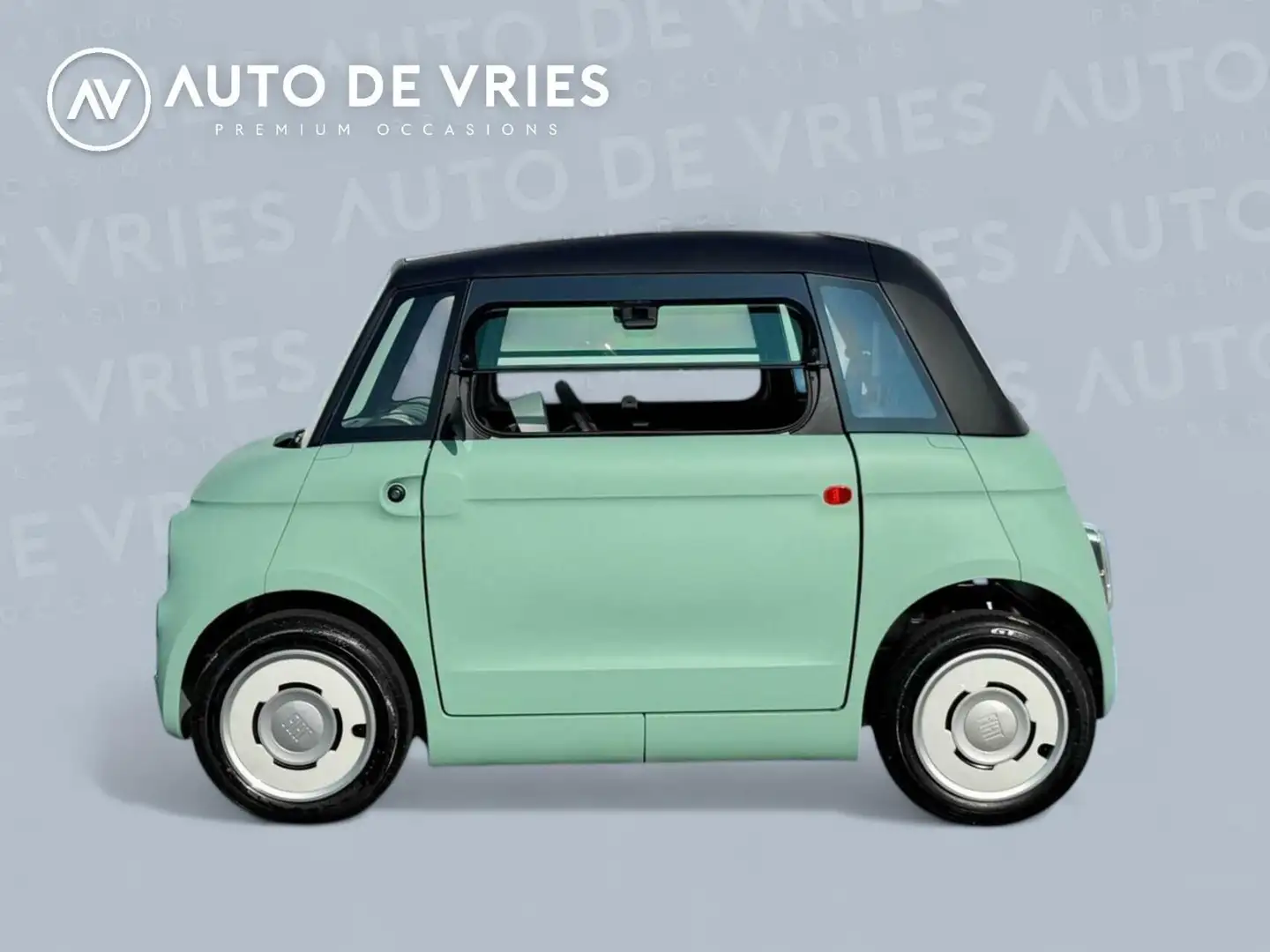 Fiat Topolino Base | Panoramadak | Connect Box | LED Grün - 2
