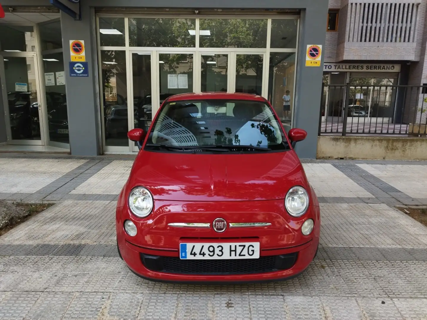 Fiat 500 1.2 Lounge Rouge - 1
