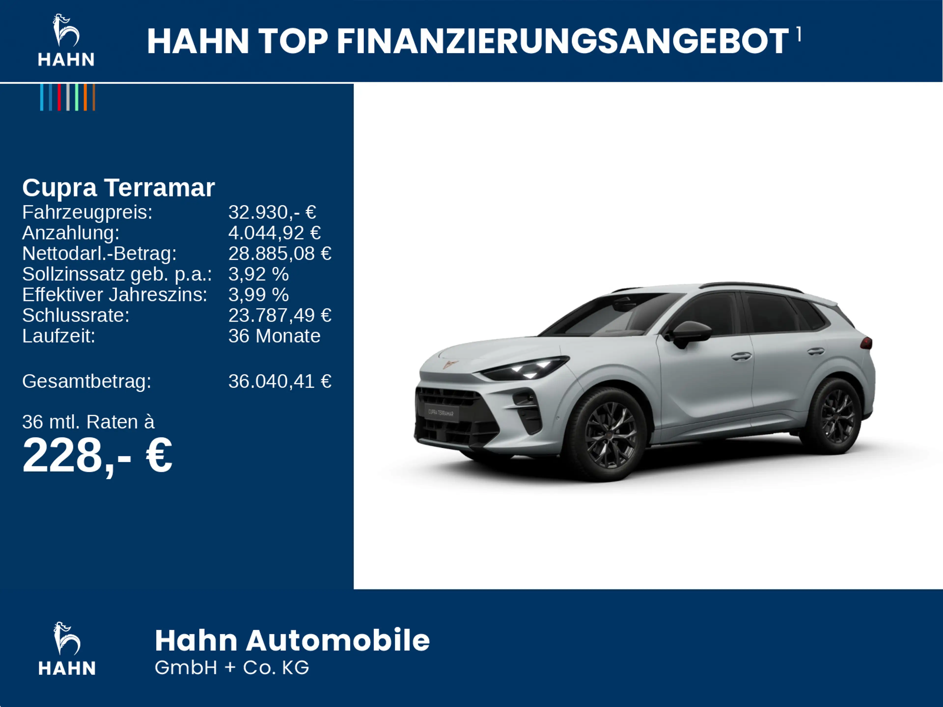 CUPRA Terramar 1.5eTSI DSG AHK Matrix 360° HUD Nav ACC — photo 2