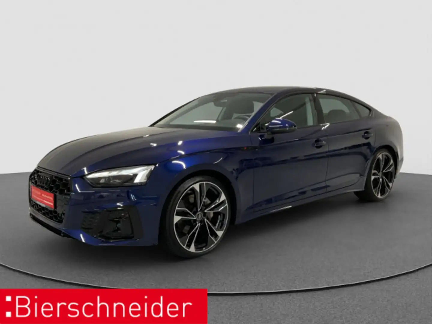 Audi A5 40 TDI qu S-Line competition AHK MA Blau - 2