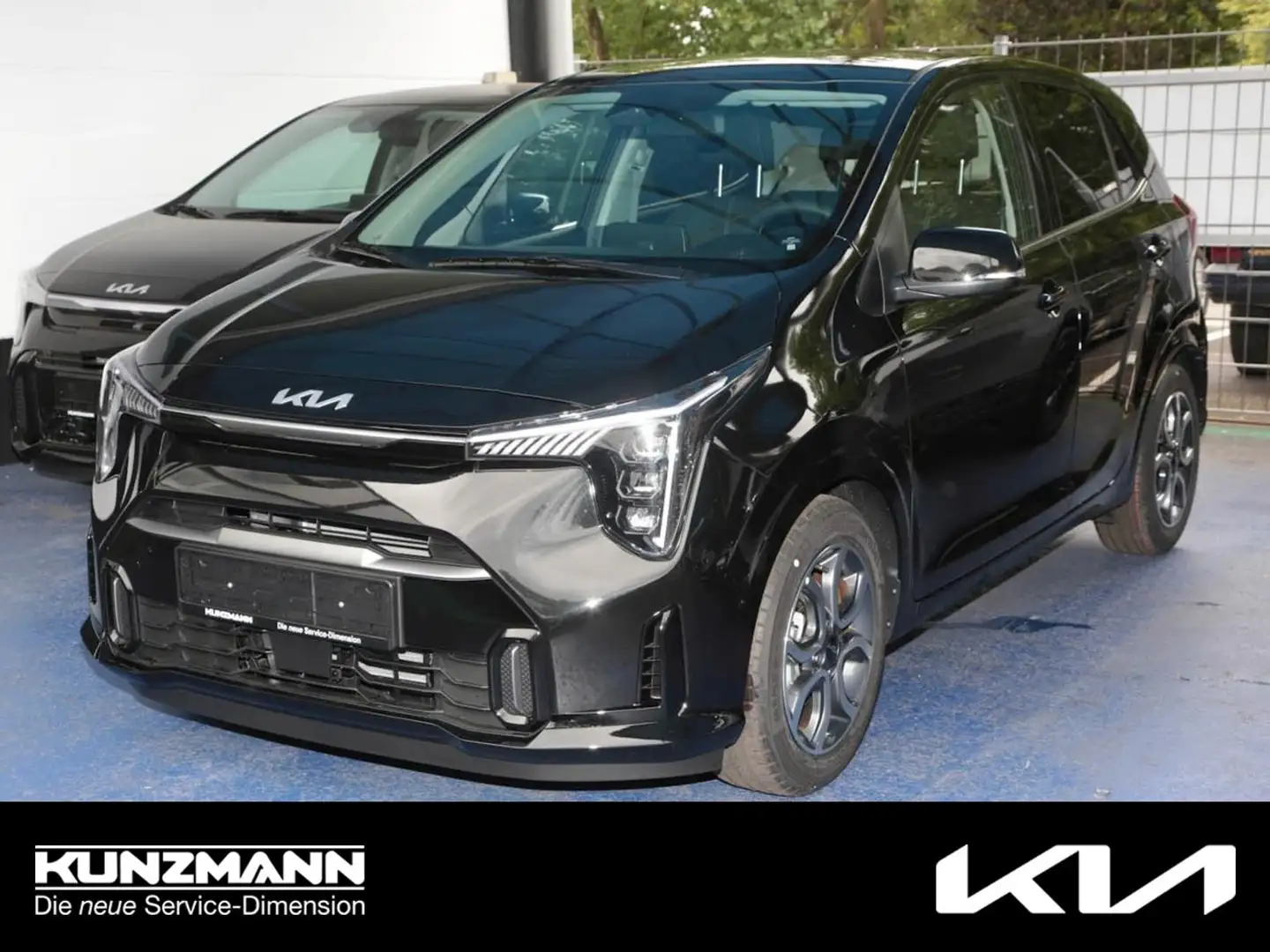Kia Picanto 1.2 Spirit Navi Kamera Privacy SpurH Noir - 1