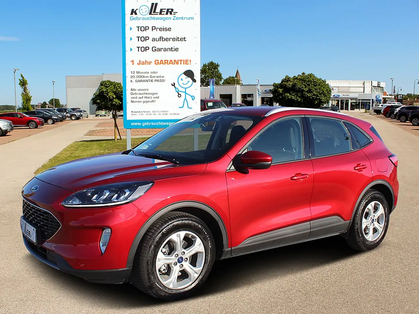 Ford Kuga 2,0 EcoBlue AWD Titanium X Aut. Rot - 1