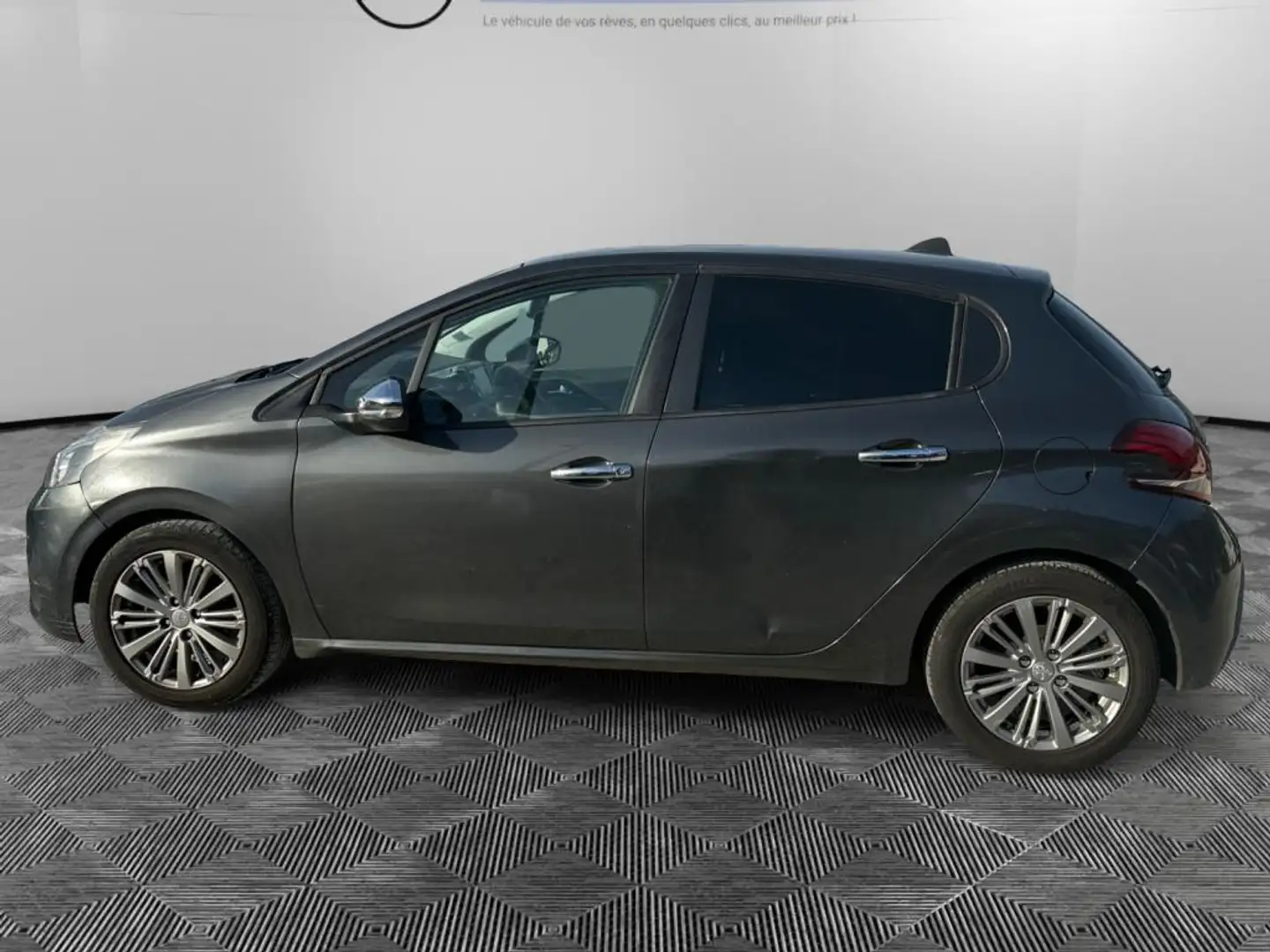 Peugeot 208 1.6 BlueHDi - 75  BERLINE Active PHASE 2 Gris - 2