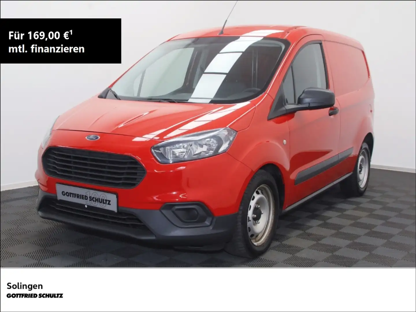 Ford Transit Courier 1.0 EcoBoost Basis Rouge - 1