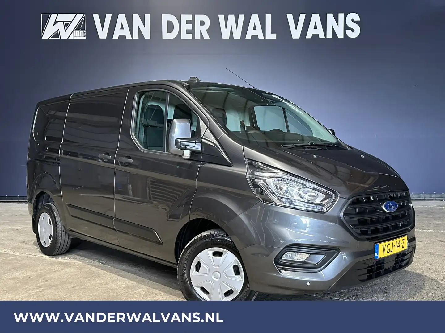 Ford Transit Custom 2.0 TDCI L1H1 Euro6 Airco | Camera | Apple Carplay Grijs - 1