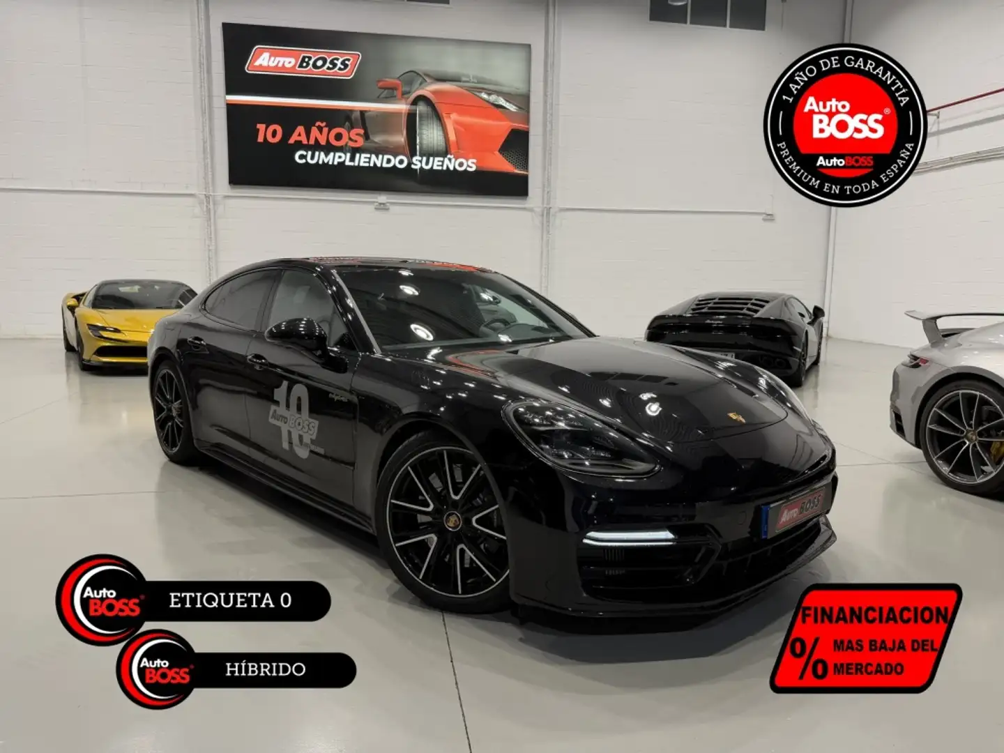 Porsche Panamera 4S E-Hybrid Aut. Negro - 1