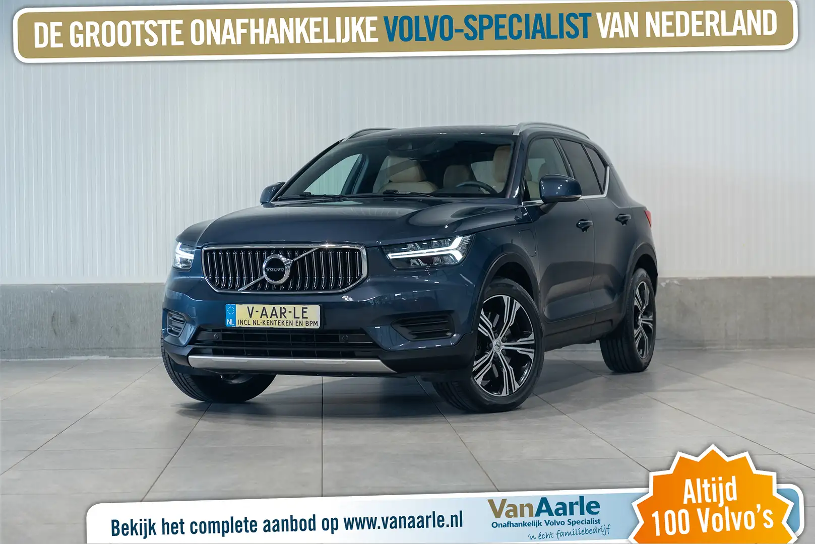 Volvo XC40 T4 Aut. Plug-In Hybrid Inscription Panoramadak Led Blauw - 1