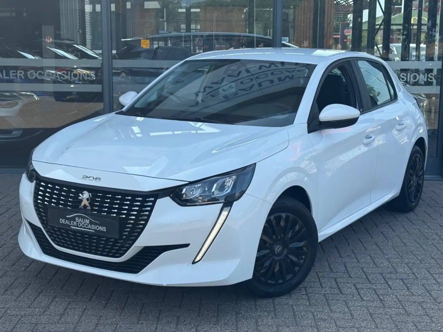 Peugeot 208 1.2 PT ACTIVE PACK AIRCO CRUISE NAVI PDC. Weiß - 1