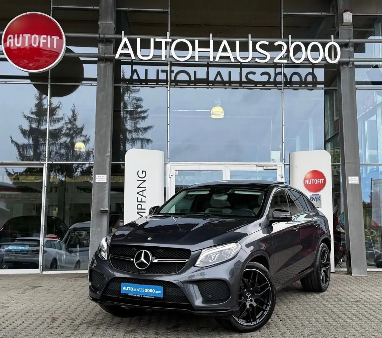 Mercedes-Benz GLE 400 AMG Line 4Matic Coupe/PANO/NIGHT/22"/ACC Gris - 1