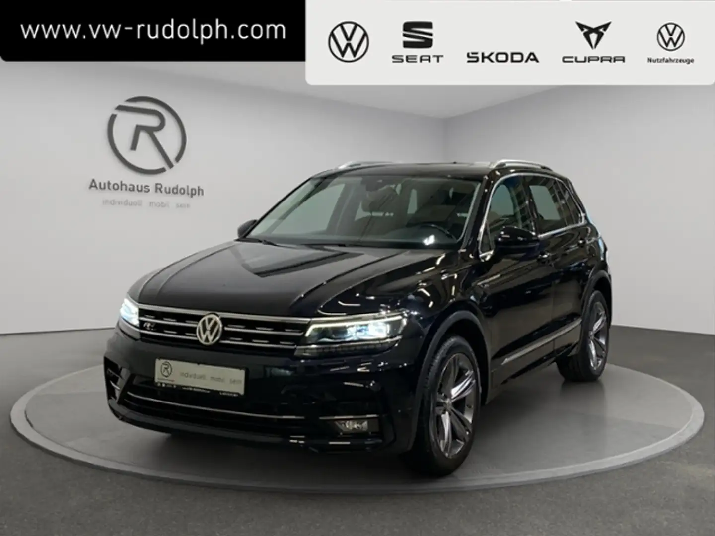 Volkswagen Tiguan 2.0 TDI 4Motion DSG R-Line / Navi LED Schwarz - 1