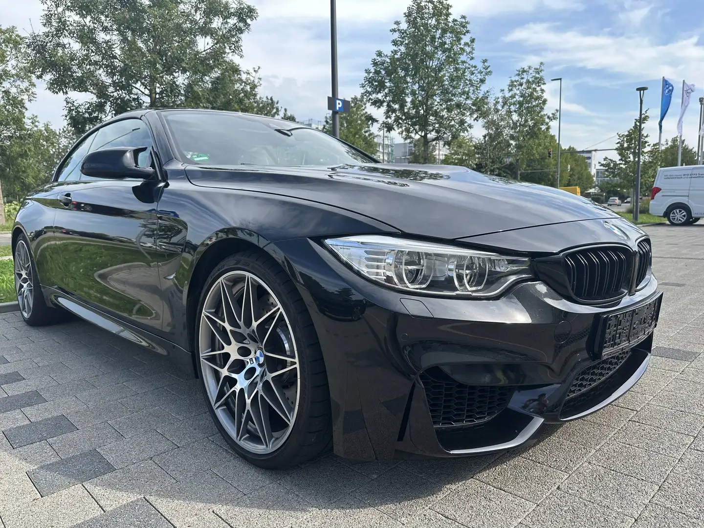 BMW M4 M4 Cabrio Competition/DKG/HuD/H&K/LED/2.Hand/DE Schwarz - 2