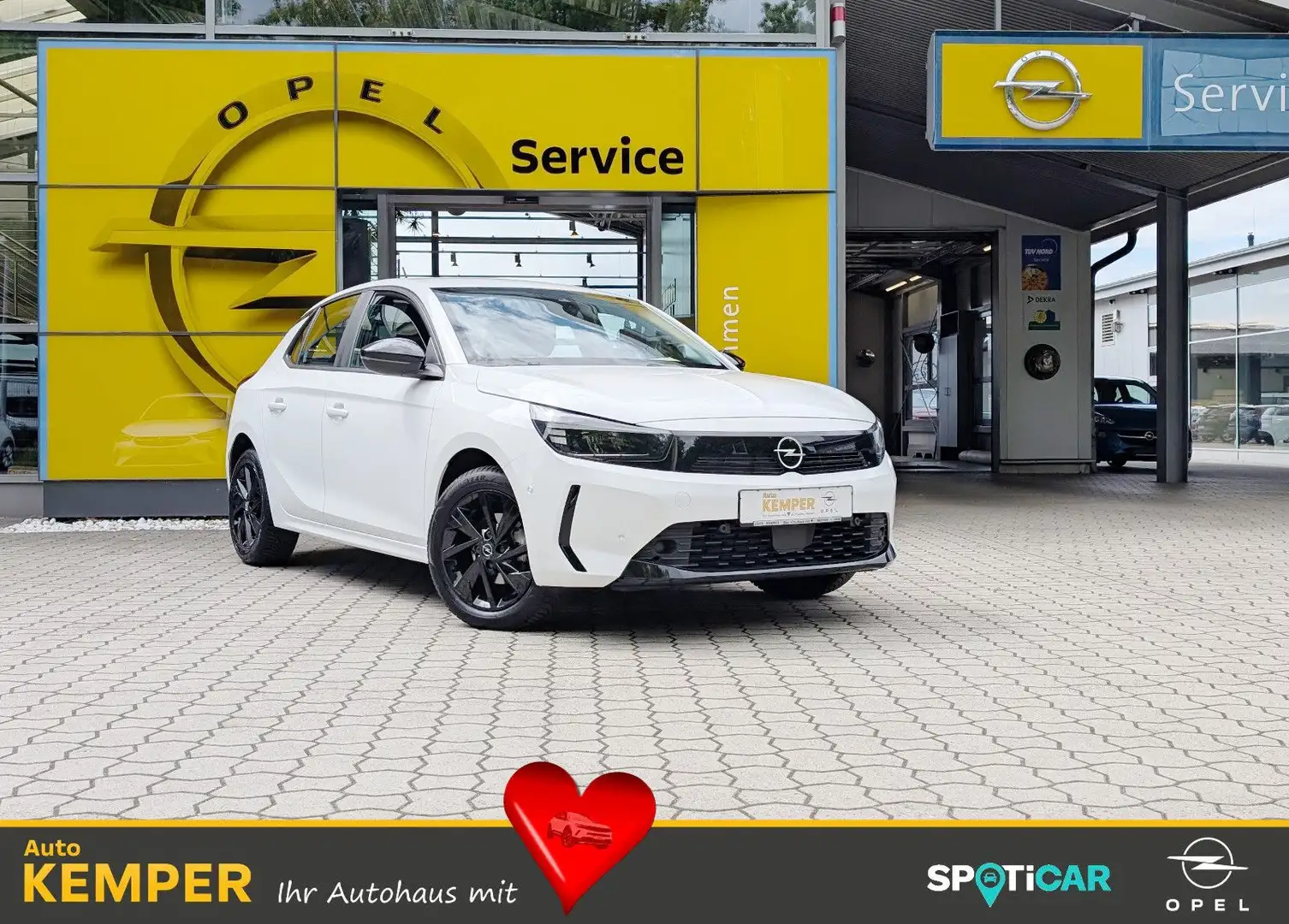 Opel Corsa 1.2 *LED*SHZ*LHZ*Kamera* Weiß - 1