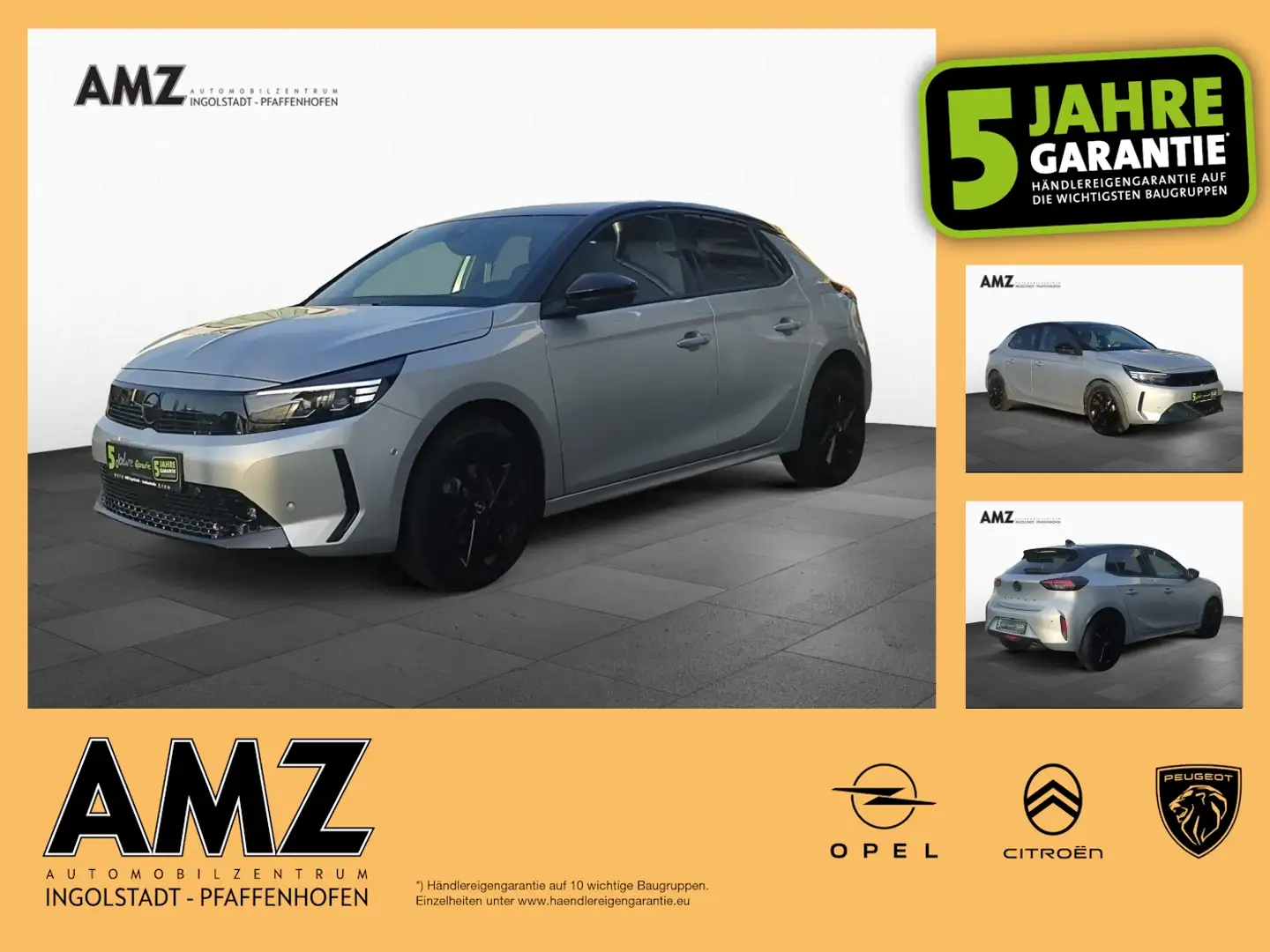 Opel Corsa F 1.2 Turbo GS LED+Navi+SHZ+Fernlichtass. Gris - 1