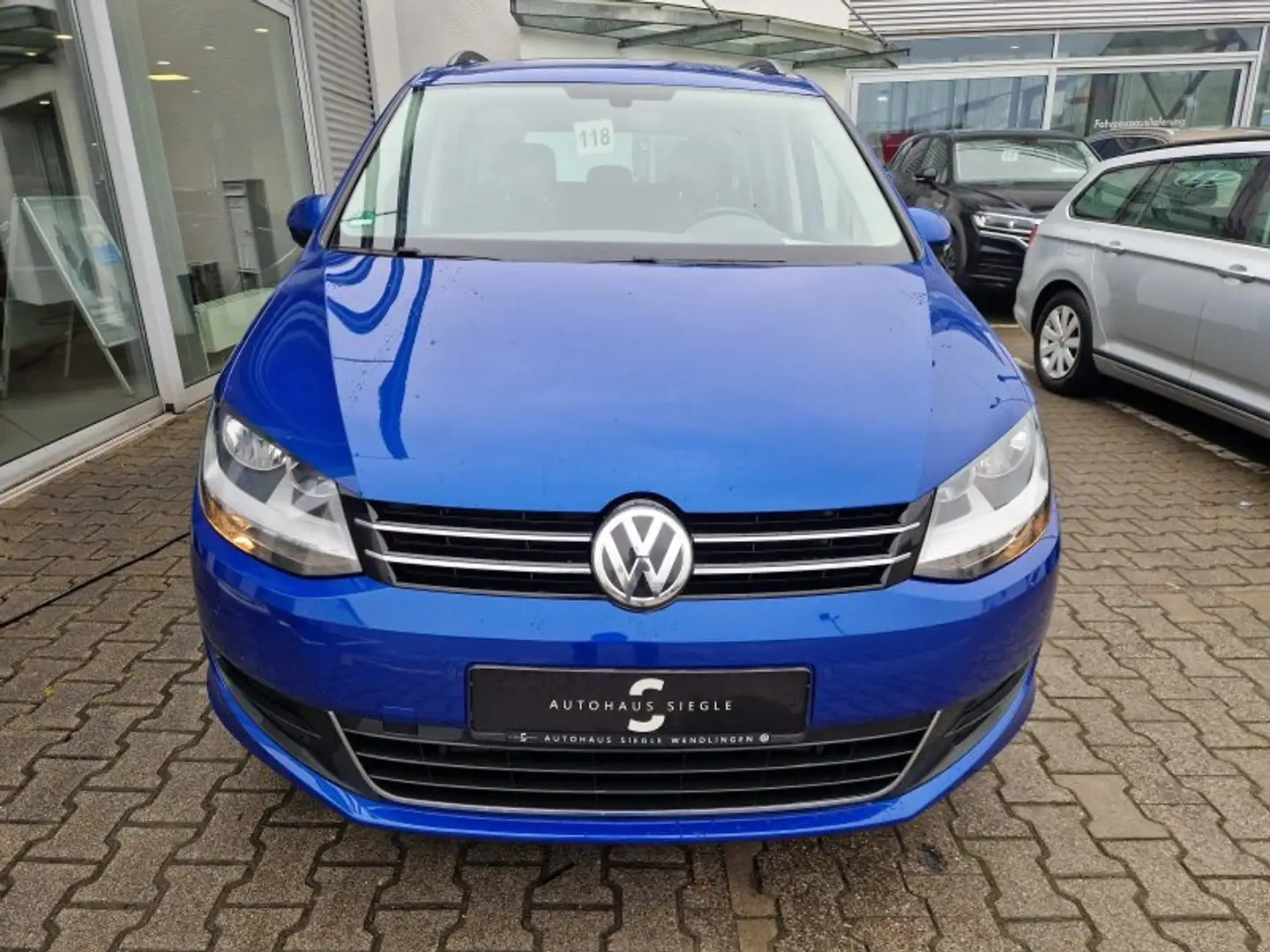 Volkswagen Sharan 1.4 TSI Comfortline DSG 7-Sitze Navi Parktronic  S Blau - 2